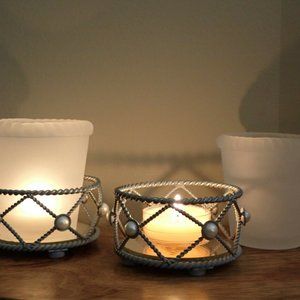 PartyLite Lavish Votive Holder Set